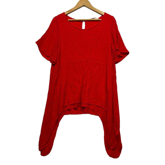 Virtuelle Red Asymmetric Top - Size 12