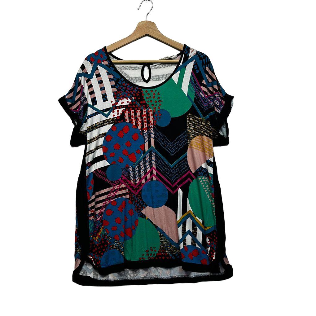 Virtuelle Multicoloured Top - Size 12/XXS