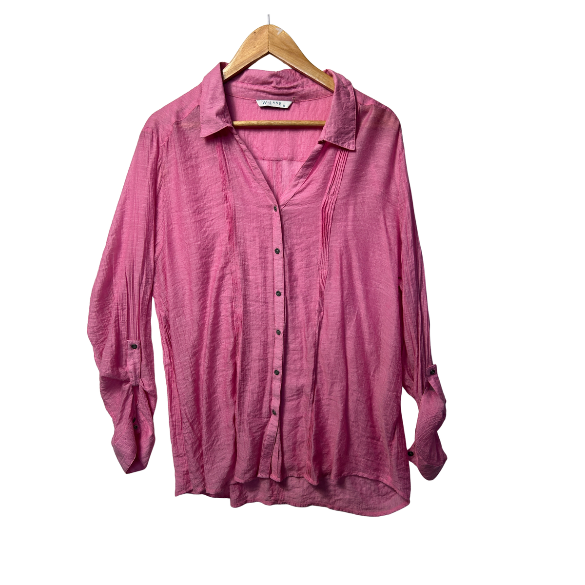 W Lane Pink Shirt - Size 20