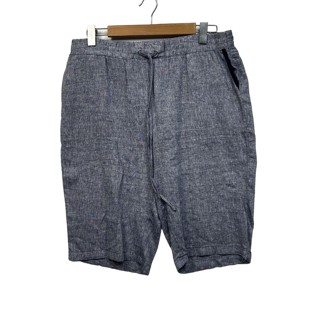 W.Lane Grey Chambray Shorts - Size 16