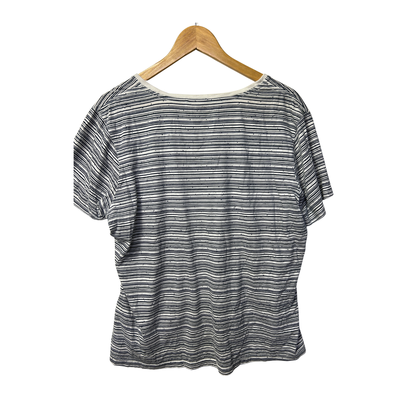 Kathmandu Grey Striped Tee - Size 18