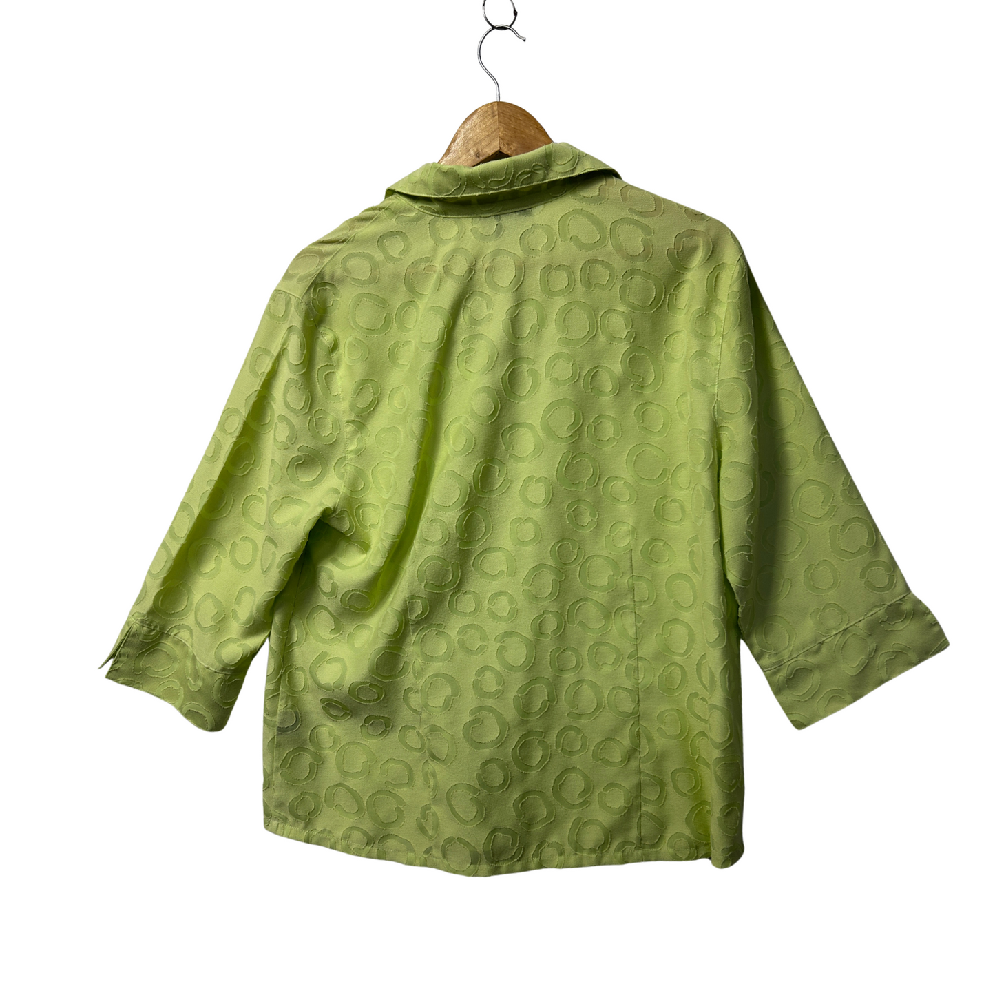 Liz Jordan Lime Shirt - Size 16