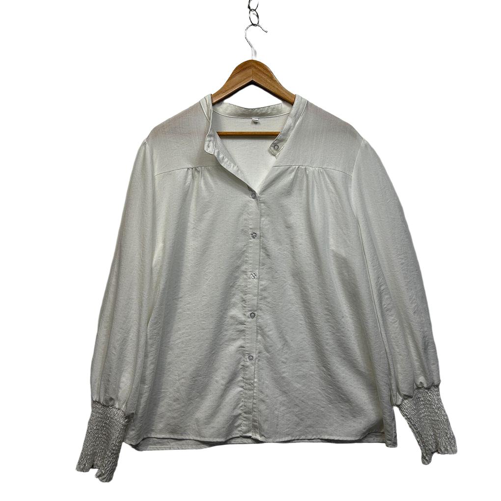 White Plus Size Blouse - Size 2XL