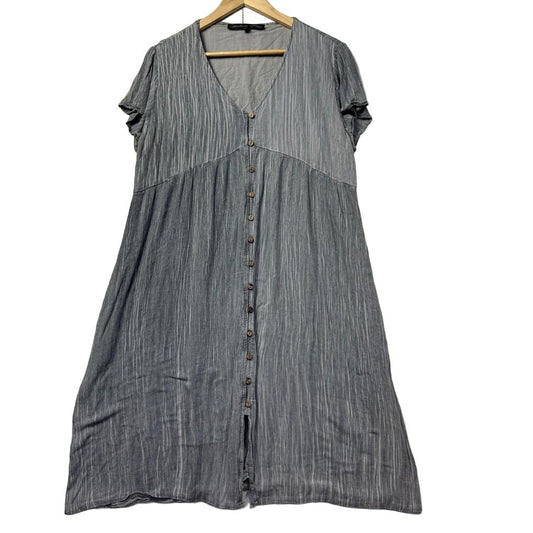 Willow Tree Grey Maxi  Dress - Size 18