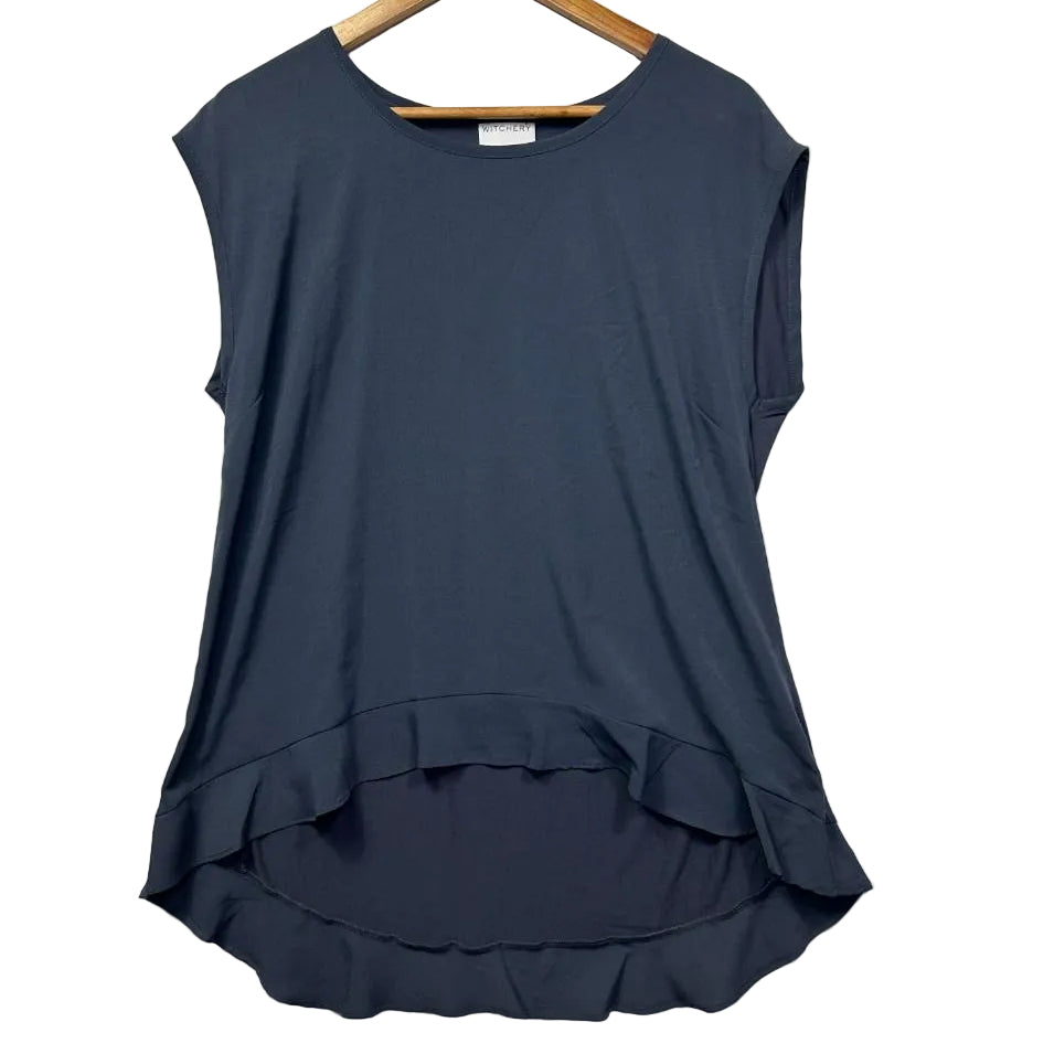Witchery Blue Top - Size L