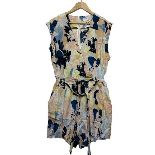 Witchery Floral Playsuit - Size 16
