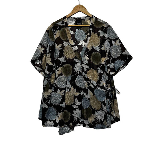 Woman Brown Plus Size Top - Size 26