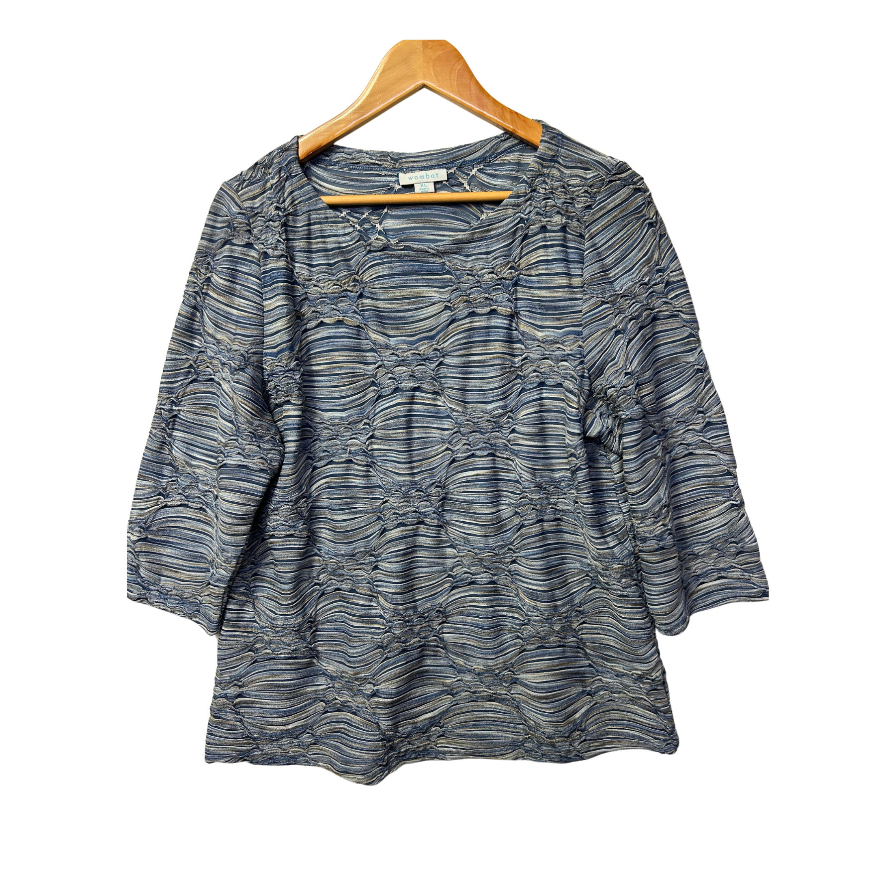 Wombat Blue Marle Top - Size XL