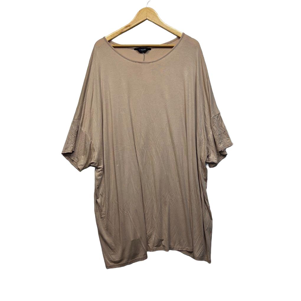 Yours Beige Top - Size 26-28