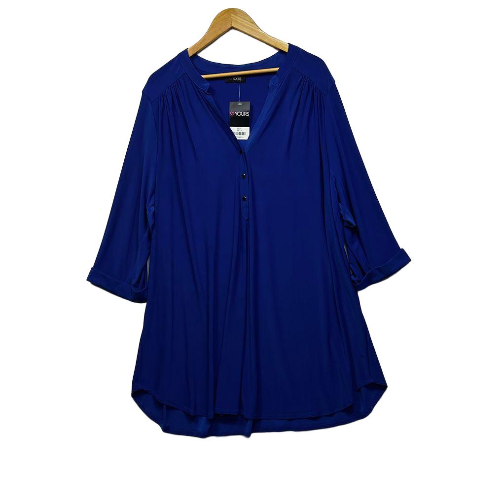 Yours Blue Plus Size Top - Size 28