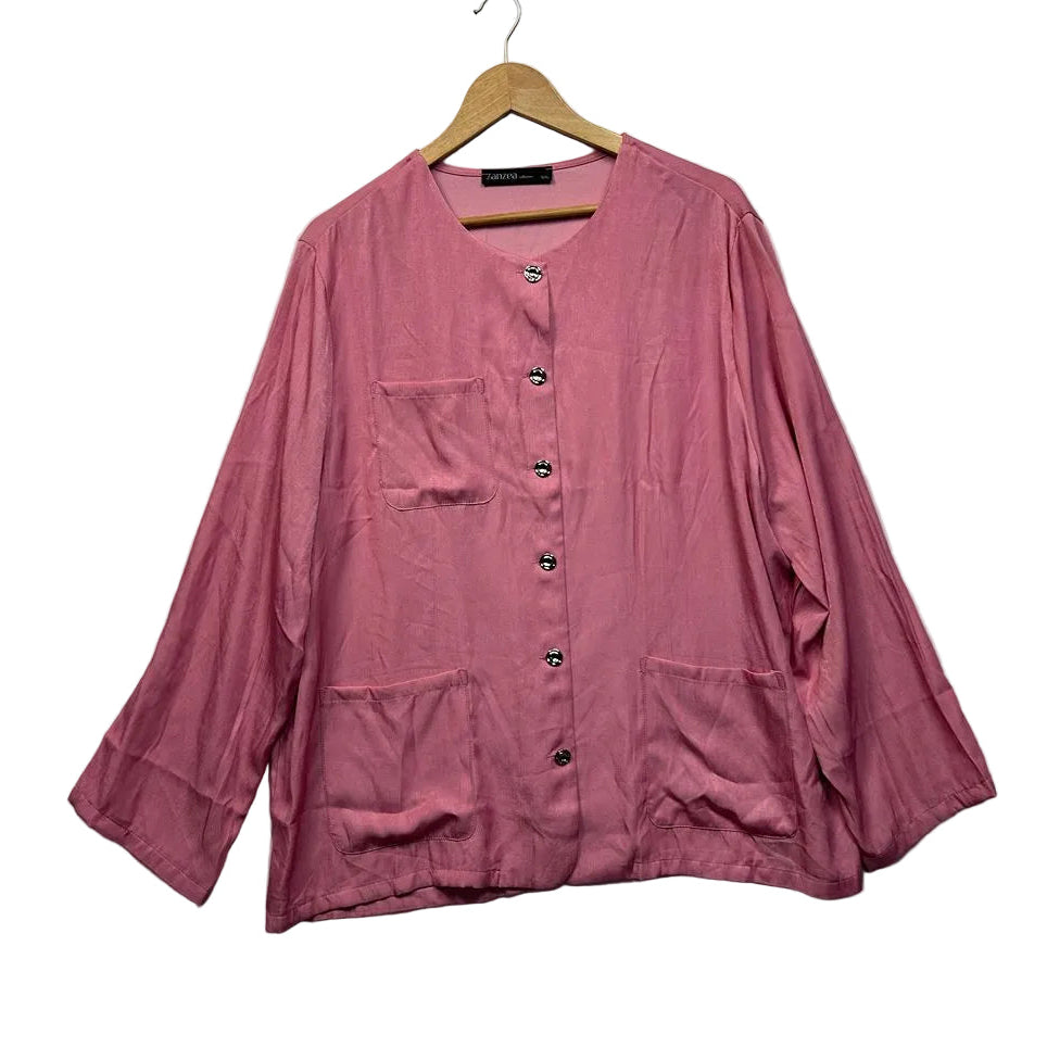 Zanzea Pink Shirt - Size 5XL