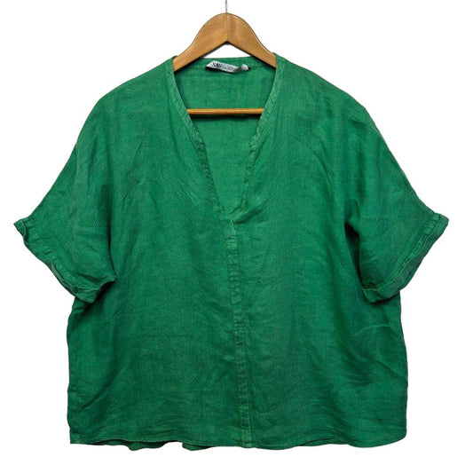 Zara Green Top - Size XL
