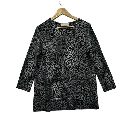 Zara Grey Knit Top - Size L