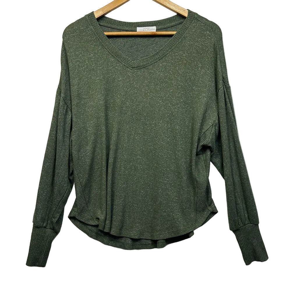 Zest Green Top - Size 14/16