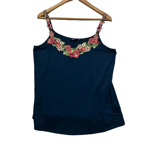 Bloomchic Navy Tank - Size 18-20