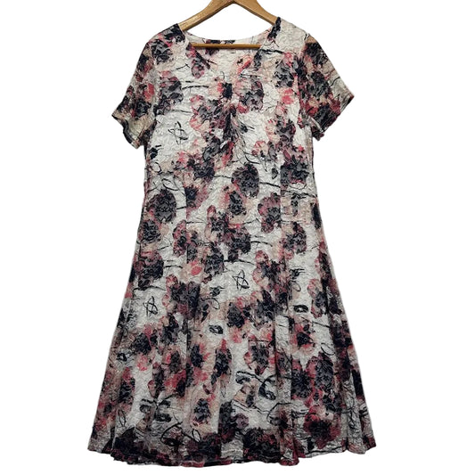 Floral print dress front view
