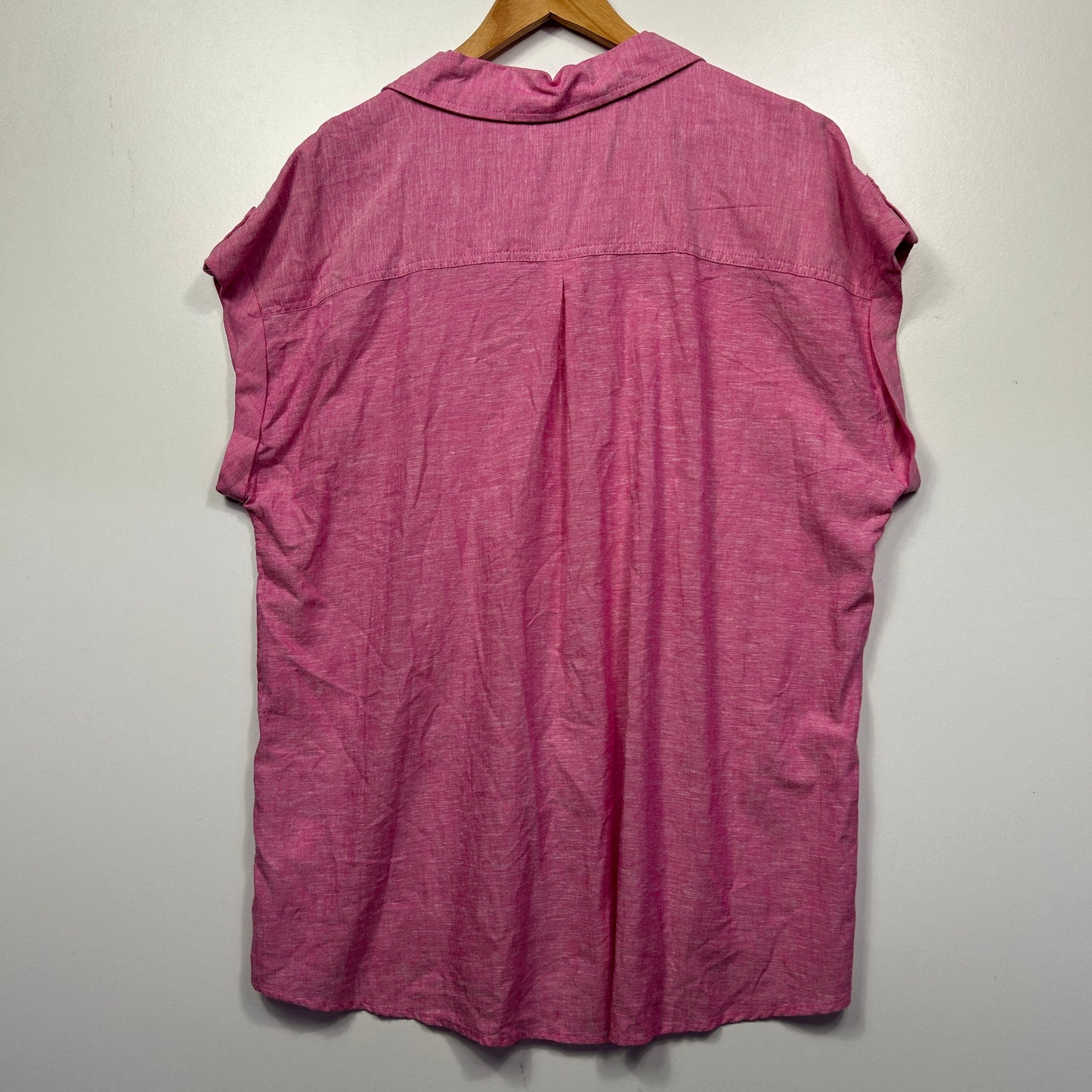 Mauve shirt back view