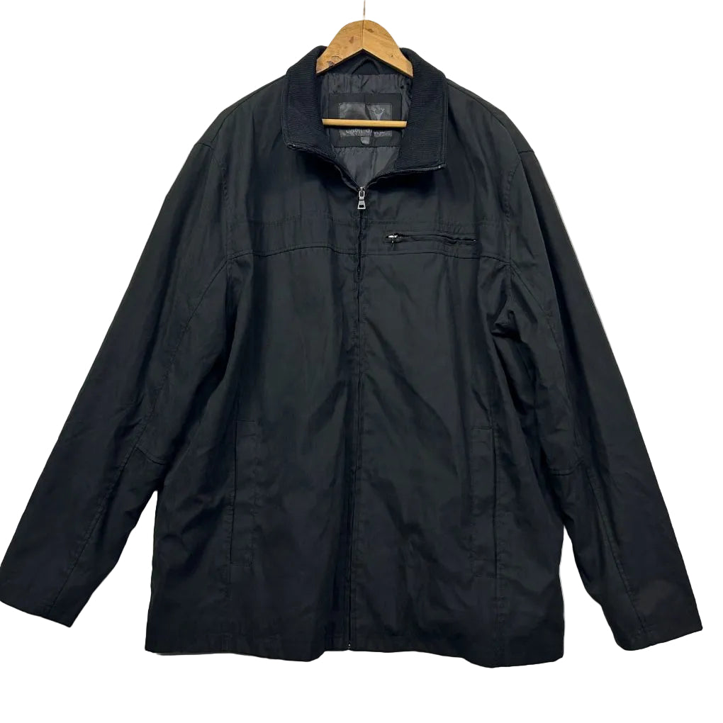 Black jacket front view