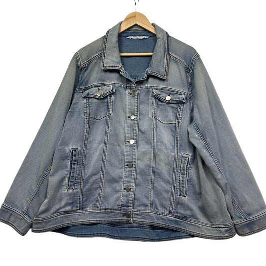 Virtuelle Blue Cotton Denim Jacket - Size 20 (Copy)