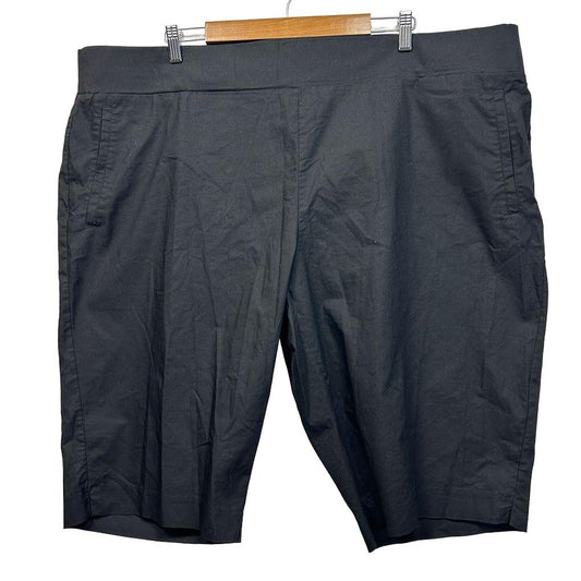 Beme Black Cotton Shorts - Size 26