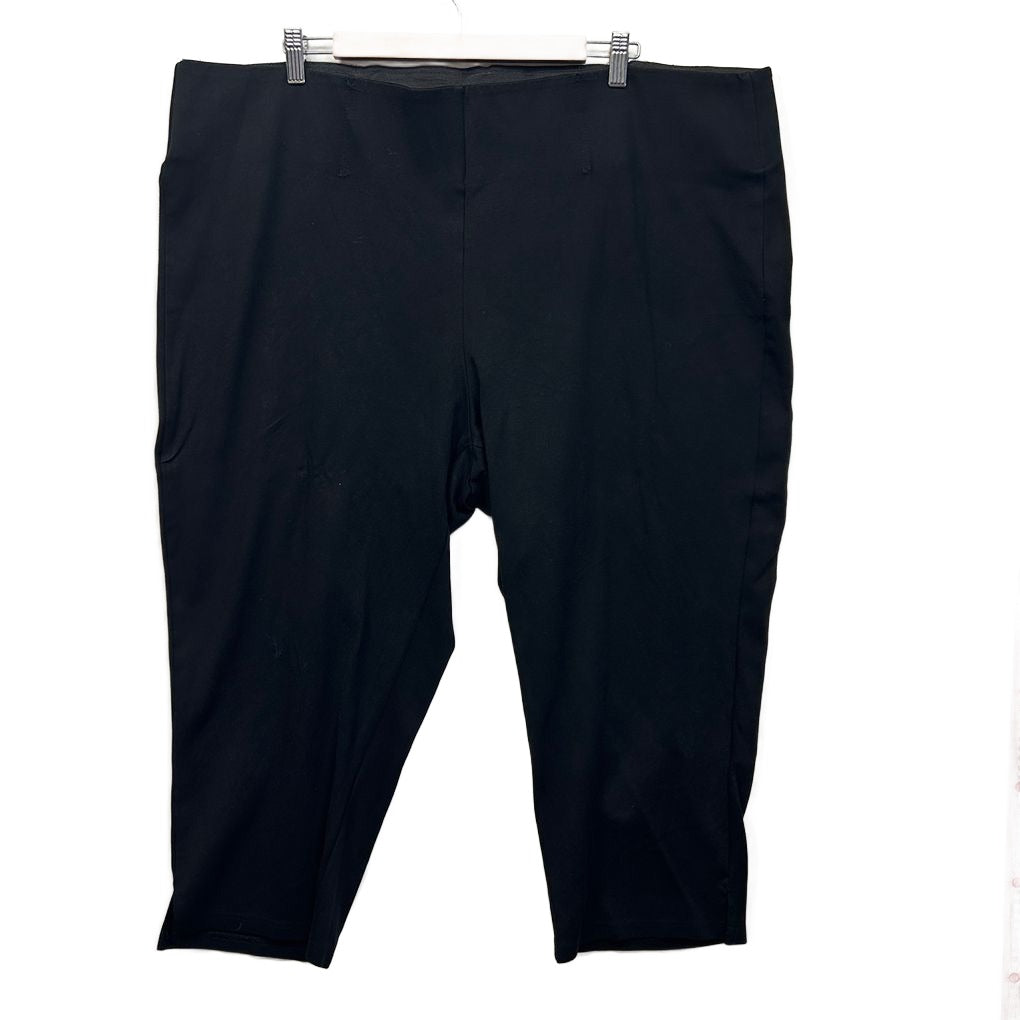 Beme Black Cropped Pants - Size 24