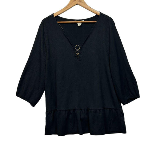 beme Black Top - Size 14/XS