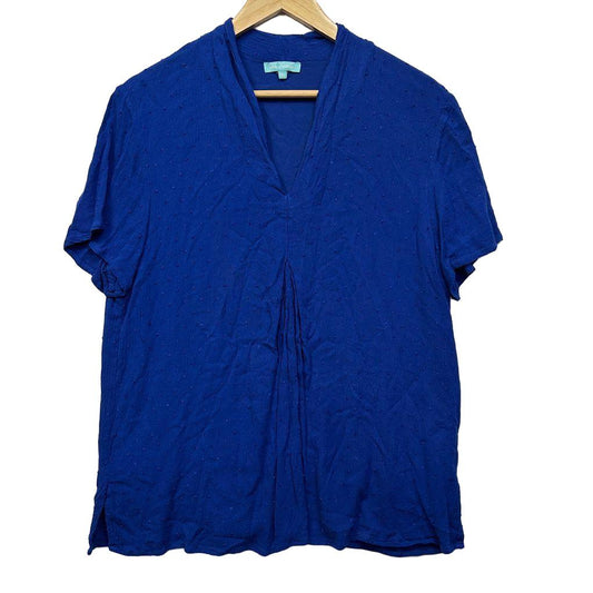 Blue Illusion Blue Top - Size XL