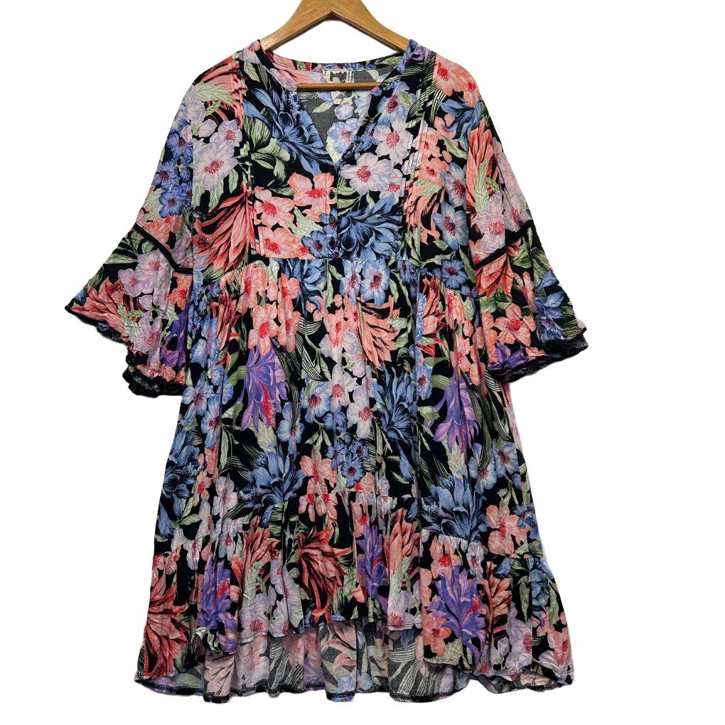 Floral dress front view