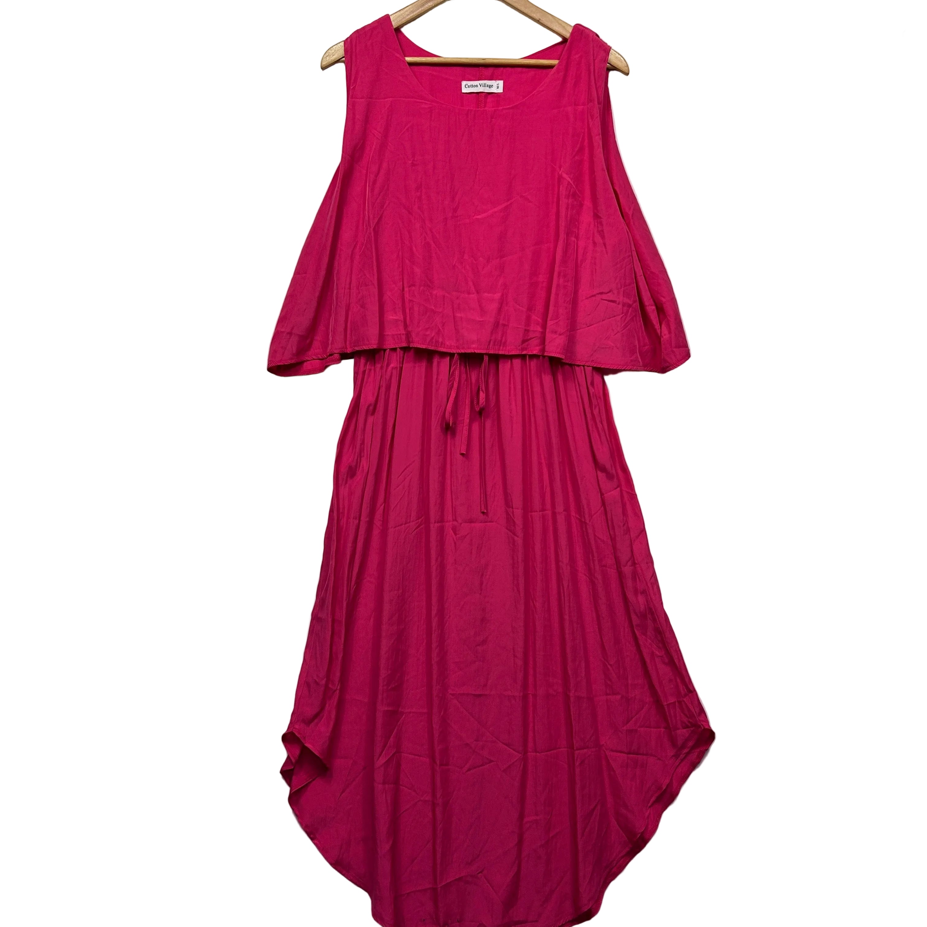 Cotton Village Pink Layered Dress - Size M/L