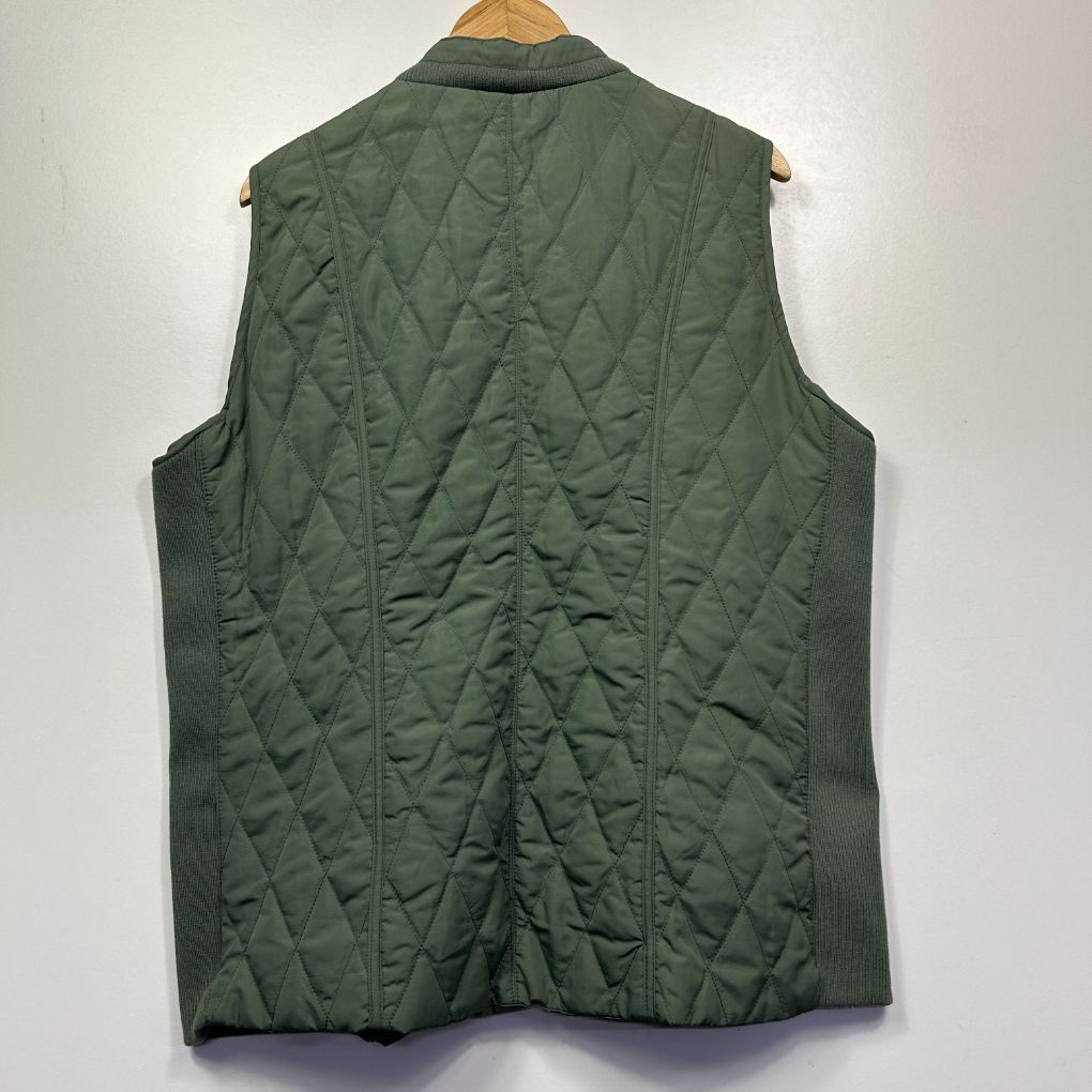 Millers Olive Quilted Vest - Size 22