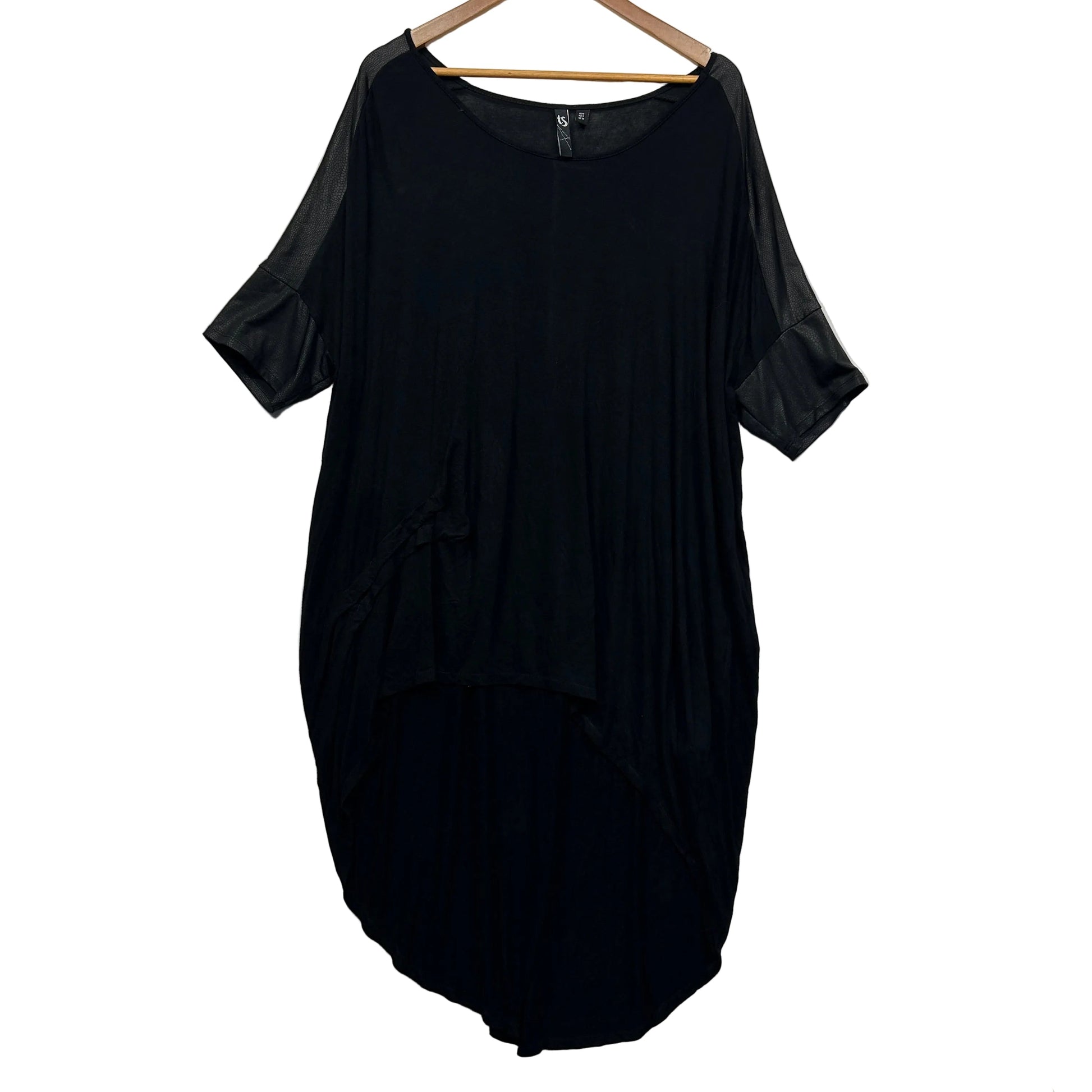 Black dress front view