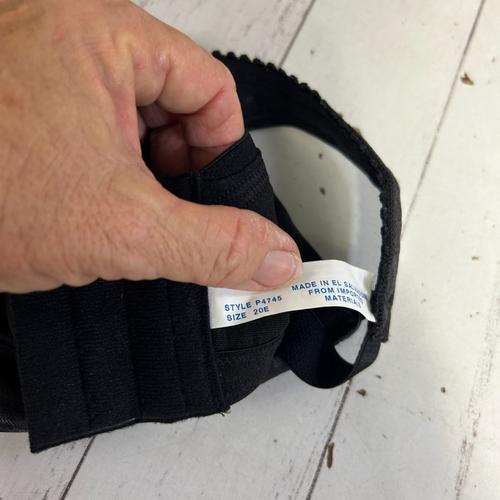 Playtex 18 Hour Black Wirefree Bra - Size OS