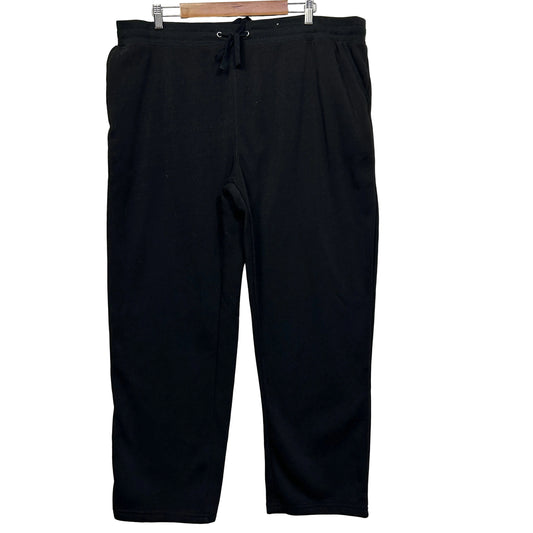 Black joggers front view