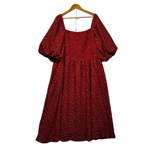 Friday Flamingo Smocked Dress - Size 07