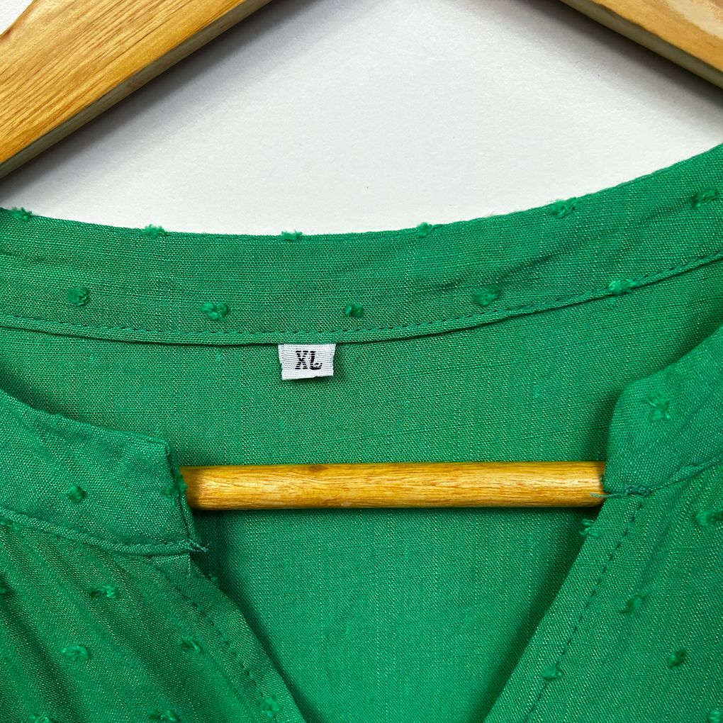 Green Tiered Dress - Size XL