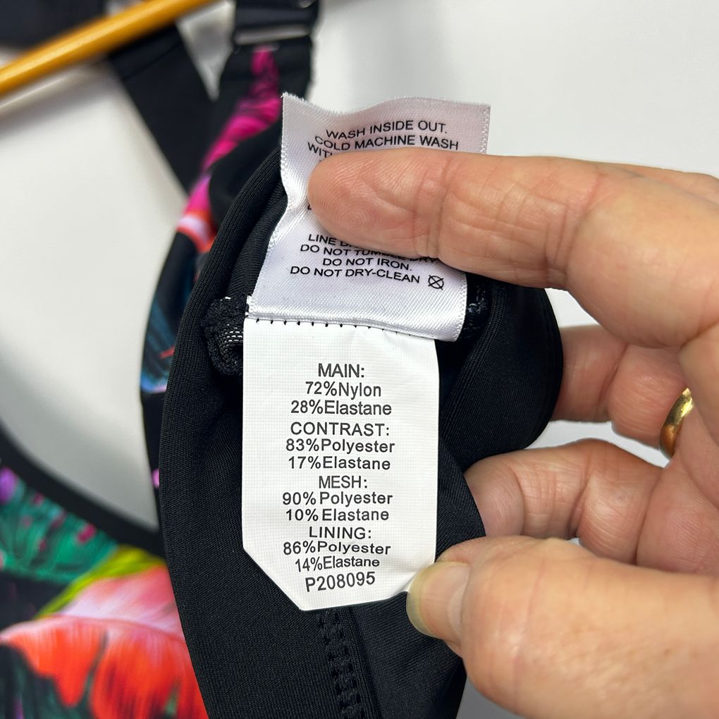Rockwear Multicoloured Sports Bra - Size 14