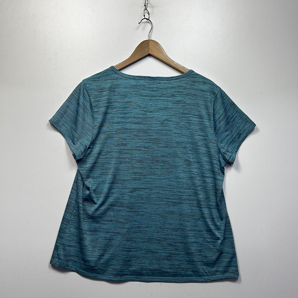 Anko Teal Plus Size Active T-Shirt - Size 18