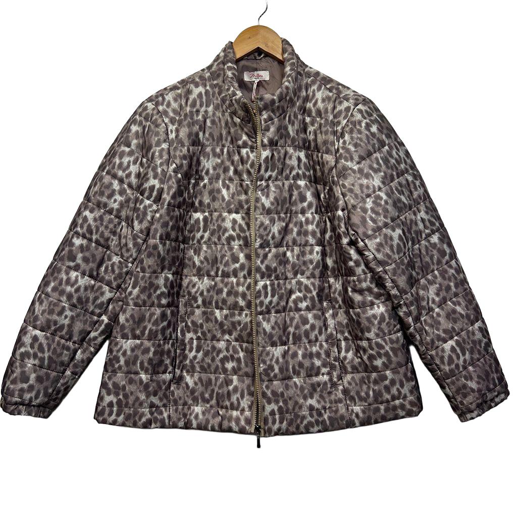 Millers Leopard Print Jacket - Size 18