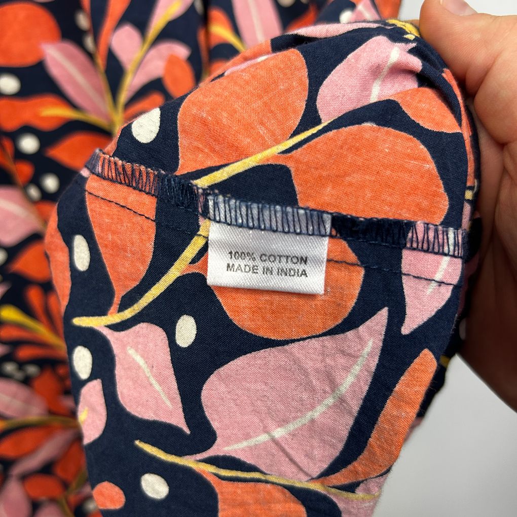 Karma East Multicoloured Cotton Skirt - Size XL