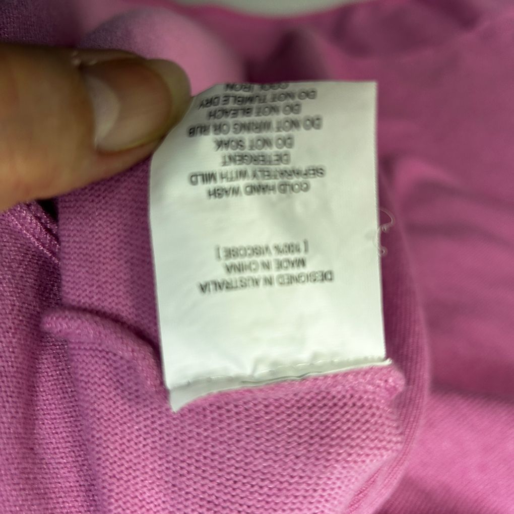 Label of Love Pink Knit Top - Size S/M