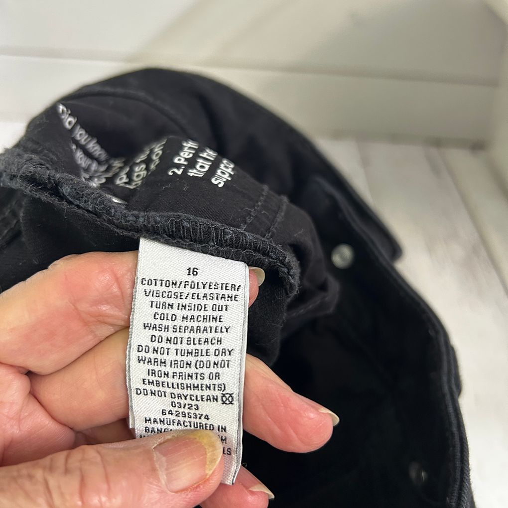 Target Black Skinny Jeans - Size 16