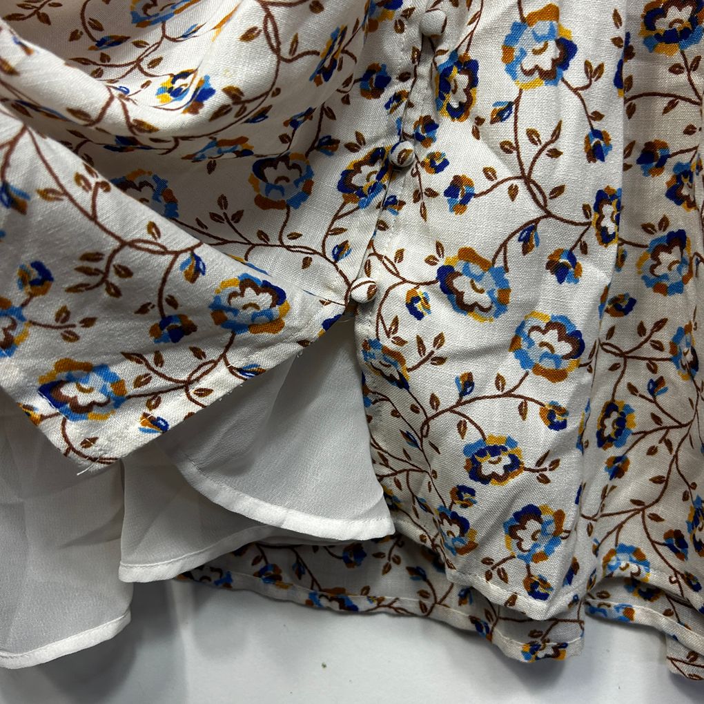 Anko Beige Floral Dress - Size 12
