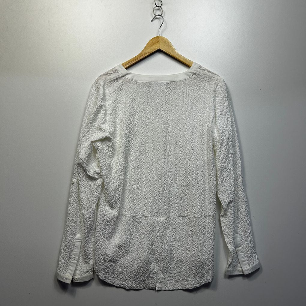 Kathmandu White Plus Size Top - Size 18