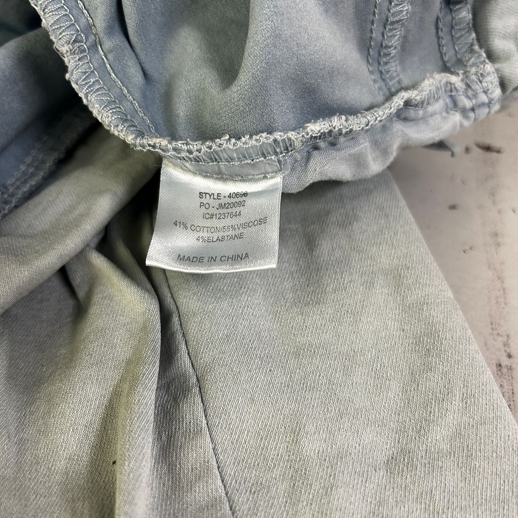 Threadz Grey Cotton Pants - Size 18/20