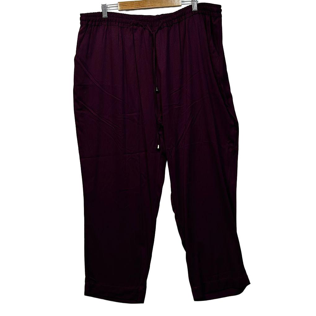 Millers Burgundy Pants - Size 22