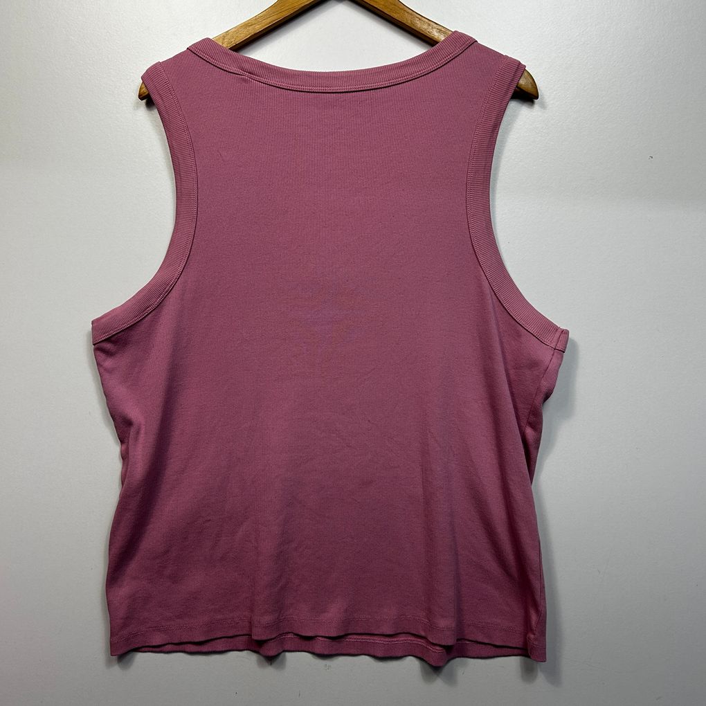 Ed.it.ed Pink Cotton Sleeveless Top - Size 26