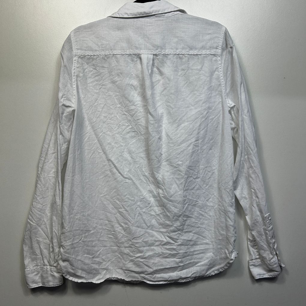 Country Road White Linen Shirt - Size 16