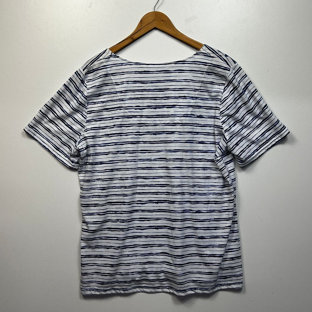 Millers White Plus Size Cotton Top - Size 22