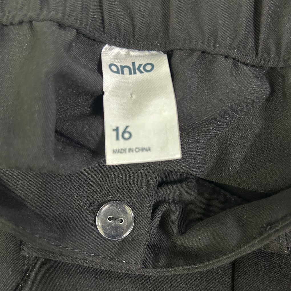Anko Black Skirt - Size 16