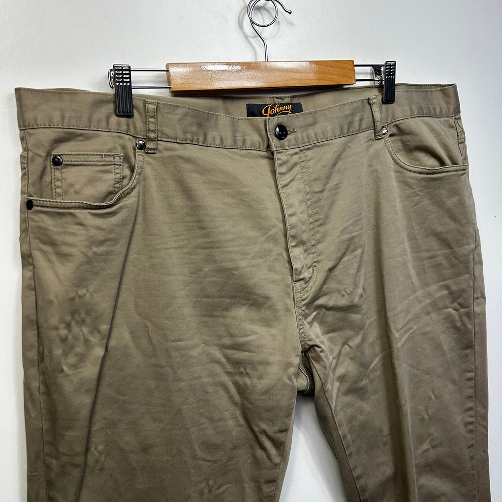 Johnny Bigg Beige Cotton Mens Pants - Size 42